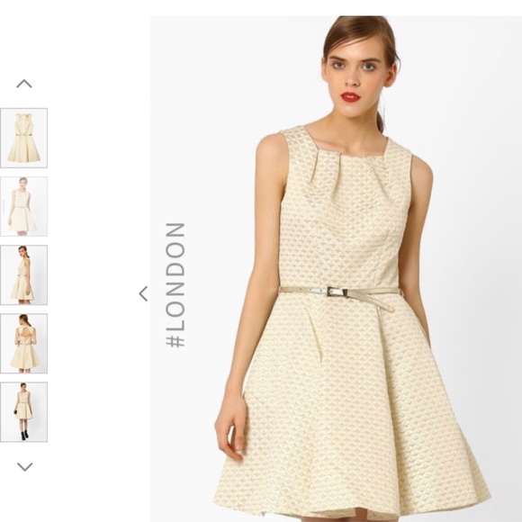 Closet London Dresses & Skirts - Closet London jacquard skater dress UK 12 / US 8.